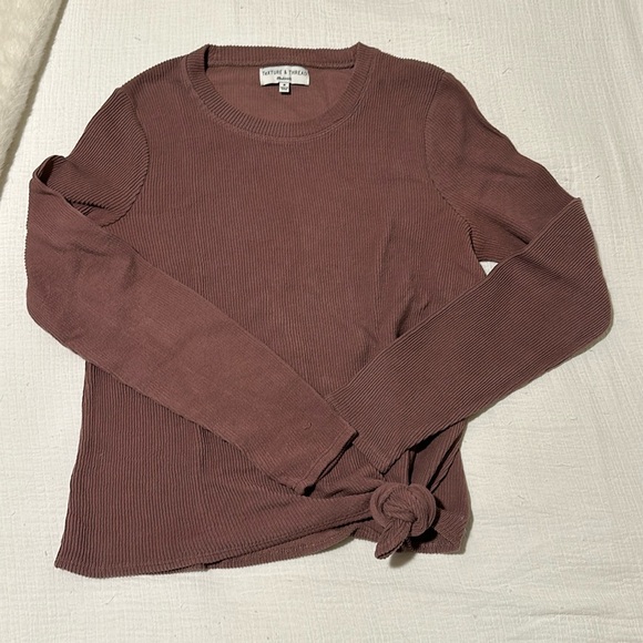 Madewell Textured Long Sleeve Top - Picture 4 of 8